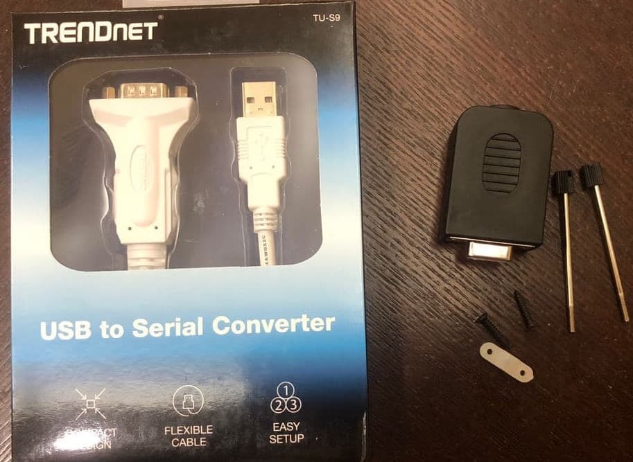 USB serial adapter and wideband